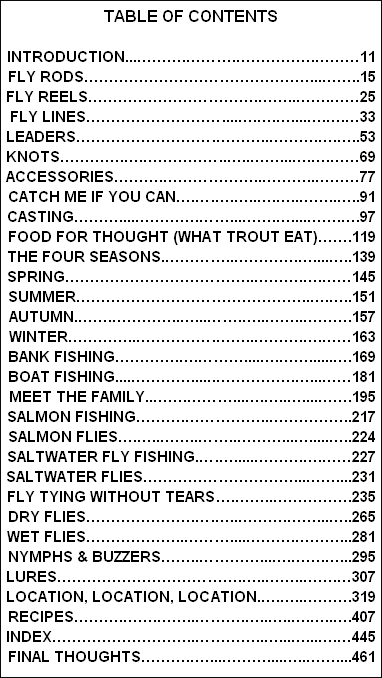 Table of Contents